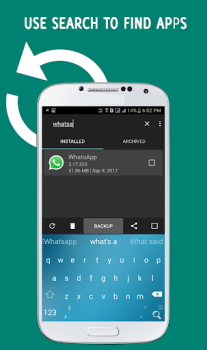Baixar Apps Backup and Restore Emprego para Android captura de tela 4