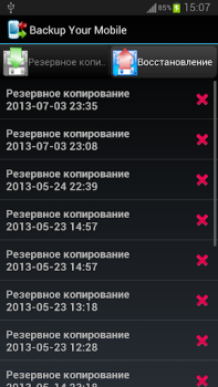 Baixar Backup Your Mobile Ferramentas para Android captura de tela 2