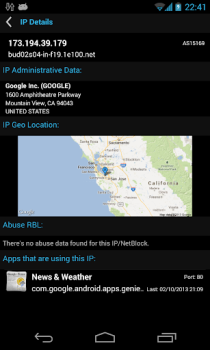 Baixar Network Connections Ferramentas para Android captura de tela 4