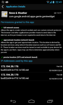 Baixar Network Connections Ferramentas para Android captura de tela 5
