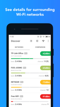Baixar Analisador de Wifi NetSpot Ferramentas para Android captura de tela 2
