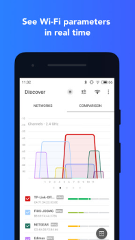 Baixar Analisador de Wifi NetSpot Ferramentas para Android captura de tela 3