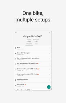 Baixar ProBikeGarage: Bicycle tracker Saúde e Bem-estar para Android captura de tela 7
