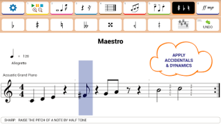 Baixar Maestro - Compositor de Música Música e áudio para Android captura de tela 2