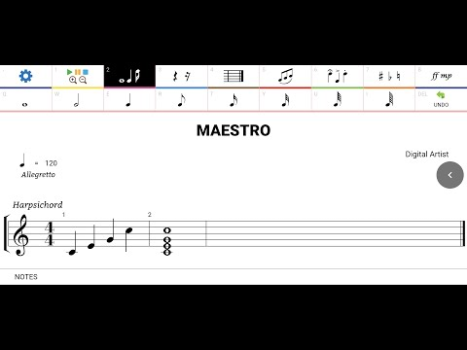 Baixar Maestro - Compositor de Música Música e áudio para Android captura de tela 8