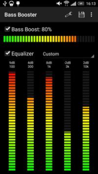 Baixar Bass Booster - Music Equalizer Música e áudio para Android captura de tela 2
