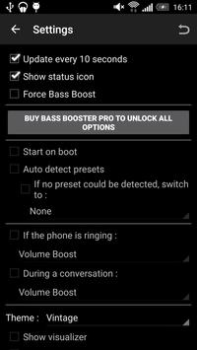 Baixar Bass Booster - Music Equalizer Música e áudio para Android captura de tela 3