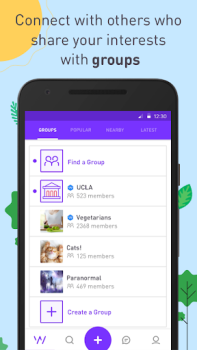 Baixar Whisper Social para Android captura de tela 2