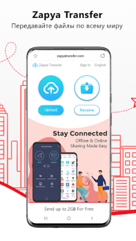 Baixar Zapya-Transmissão, Compartilhe Ferramentas para Android captura de tela 2