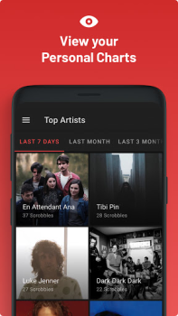 Baixar Last.fm Música e áudio para Android captura de tela 4