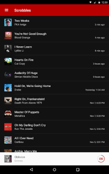 Baixar Last.fm Música e áudio para Android captura de tela 6