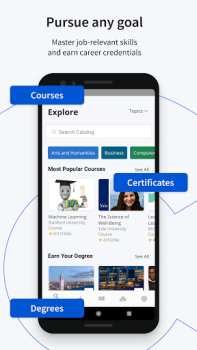 Baixar Coursera Educação para Android captura de tela 3