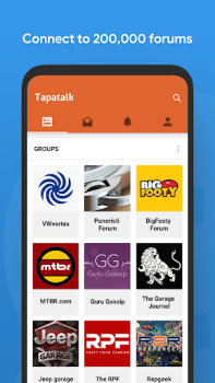 Baixar Tapatalk - 200,000+ Forums Social para Android captura de tela 2