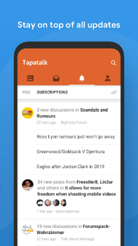 Baixar Tapatalk - 200,000+ Forums Social para Android captura de tela 5