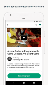 Baixar Kickstarter Social para Android captura de tela 2