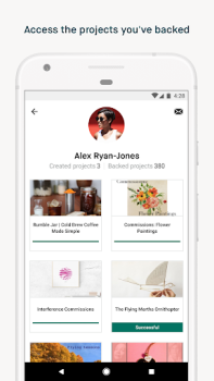 Baixar Kickstarter Social para Android captura de tela 4