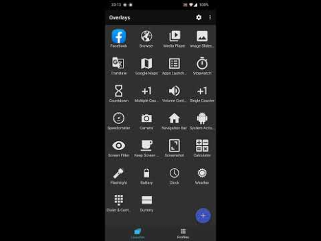 Baixar Overlays - Floating Launcher Emprego para Android captura de tela 8