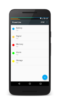 Baixar PowerLine:Indicateurs de barre Ferramentas para Android captura de tela 2
