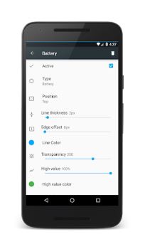 Baixar PowerLine:Indicateurs de barre Ferramentas para Android captura de tela 3
