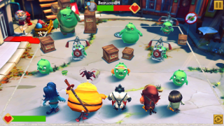 Baixar Angry Birds Evolution Jogos de papéis para Android captura de tela 5