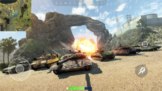 Baixar Tanks of War Jogos de ação para Android captura de tela 4