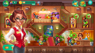 Baixar Grand Hotel Mania: Hotel games Aventura para Android captura de tela 2