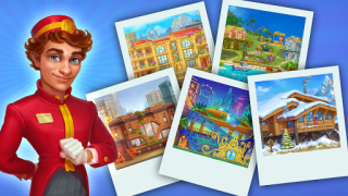 Baixar Grand Hotel Mania: Hotel games Aventura para Android captura de tela 3