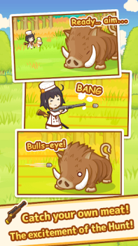 Baixar Hunt Cook: Catch and Serve Simuladores para Android captura de tela 3
