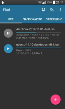 Baixar Flud - Torrent Downloader Editores e Reprodutores de Vídeo para Android captura de tela 2