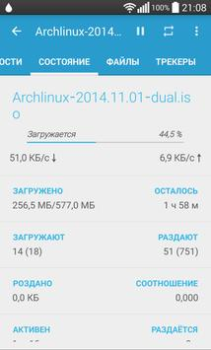 Baixar Flud - Torrent Downloader Editores e Reprodutores de Vídeo para Android captura de tela 3