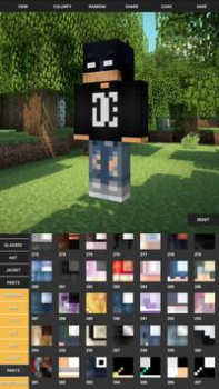 Baixar Custom Skin Creator Minecraft Entretenimento para Android captura de tela 2