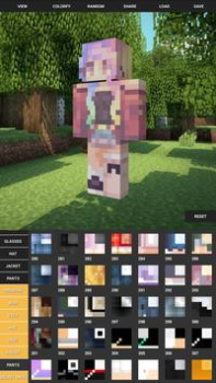 Baixar Custom Skin Creator Minecraft Entretenimento para Android captura de tela 4