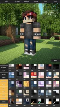 Baixar Custom Skin Creator Minecraft Entretenimento para Android captura de tela 5