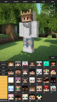 Baixar Custom Skin Creator Minecraft Entretenimento para Android captura de tela 7