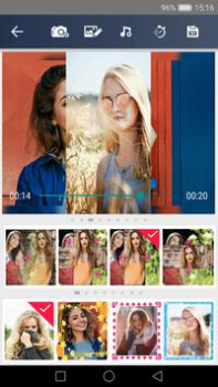 Baixar Vídeo da música - slideshow da Editores e Reprodutores de Vídeo para Android captura de tela 2