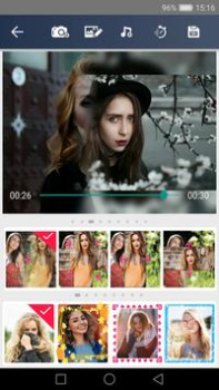 Baixar Vídeo da música - slideshow da Editores e Reprodutores de Vídeo para Android captura de tela 4