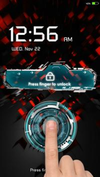 Baixar экран блокировки отпечатков пальцев симулированный Ferramentas para Android captura de tela 7