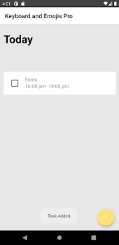 Baixar Keyboard & Emojis Pro Entretenimento para Android captura de tela 4