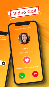 Baixar Videochamada falsa com menina Entretenimento para Android captura de tela 3