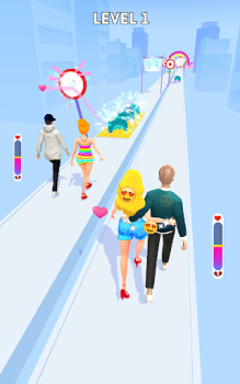 Baixar Bestie Breakup: Corra por amor Arcade para Android captura de tela 2