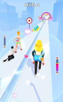 Baixar Bestie Breakup: Corra por amor Arcade para Android captura de tela 4