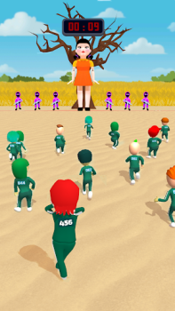 Baixar Squid Games - 456 Survival Jogos de ação para Android captura de tela 2