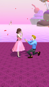 Baixar Girl Runner 3D Casual para Android captura de tela 2