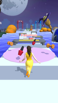 Baixar Girl Runner 3D Casual para Android captura de tela 5