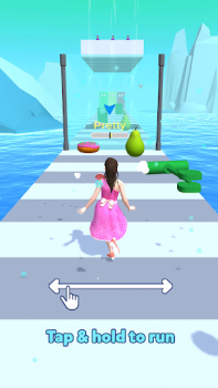 Baixar Girl Runner 3D Casual para Android captura de tela 6