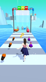 Baixar Girl Runner 3D Casual para Android captura de tela 7
