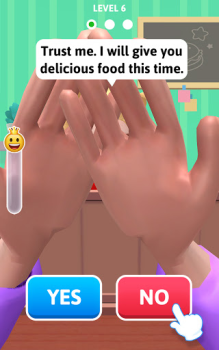 Baixar Sim ou não? - Pranks de comida Casual para Android captura de tela 3