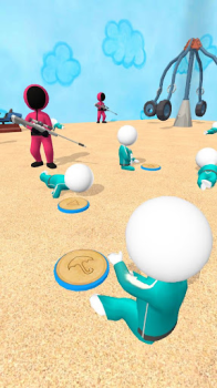 Baixar Squid Game - 456 Sniper Challenge Jogos de ação para Android captura de tela 4