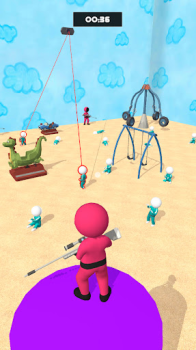 Baixar Squid Game - 456 Sniper Challenge Jogos de ação para Android captura de tela 5