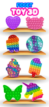 Baixar Pop it Fidget Toys 3D Simuladores para Android captura de tela 5